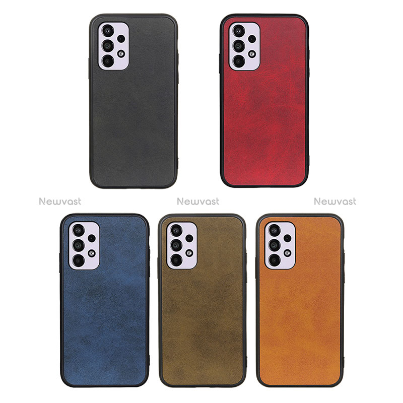 Soft Luxury Leather Snap On Case Cover B08H for Samsung Galaxy A33 5G