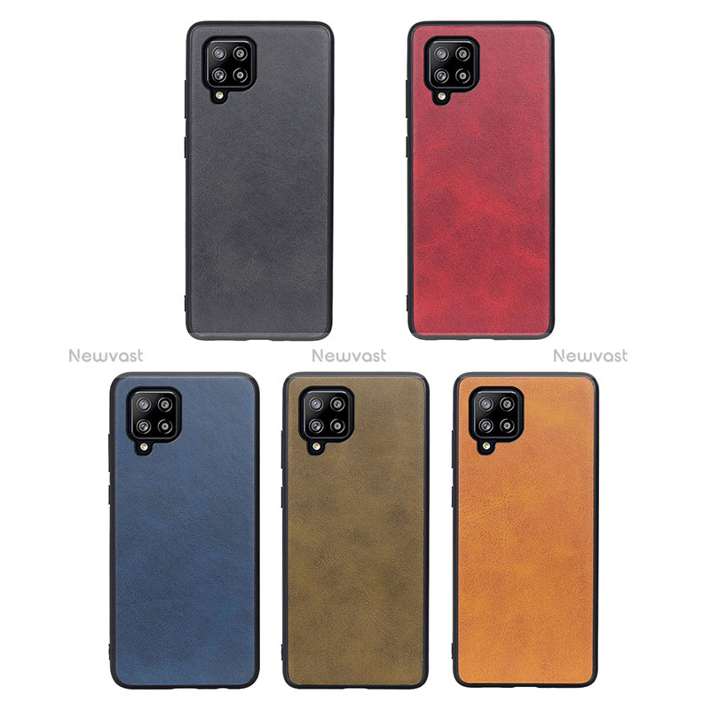 Soft Luxury Leather Snap On Case Cover B08H for Samsung Galaxy A42 5G