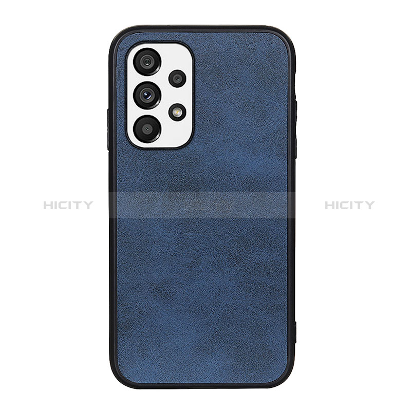 Soft Luxury Leather Snap On Case Cover B08H for Samsung Galaxy A73 5G