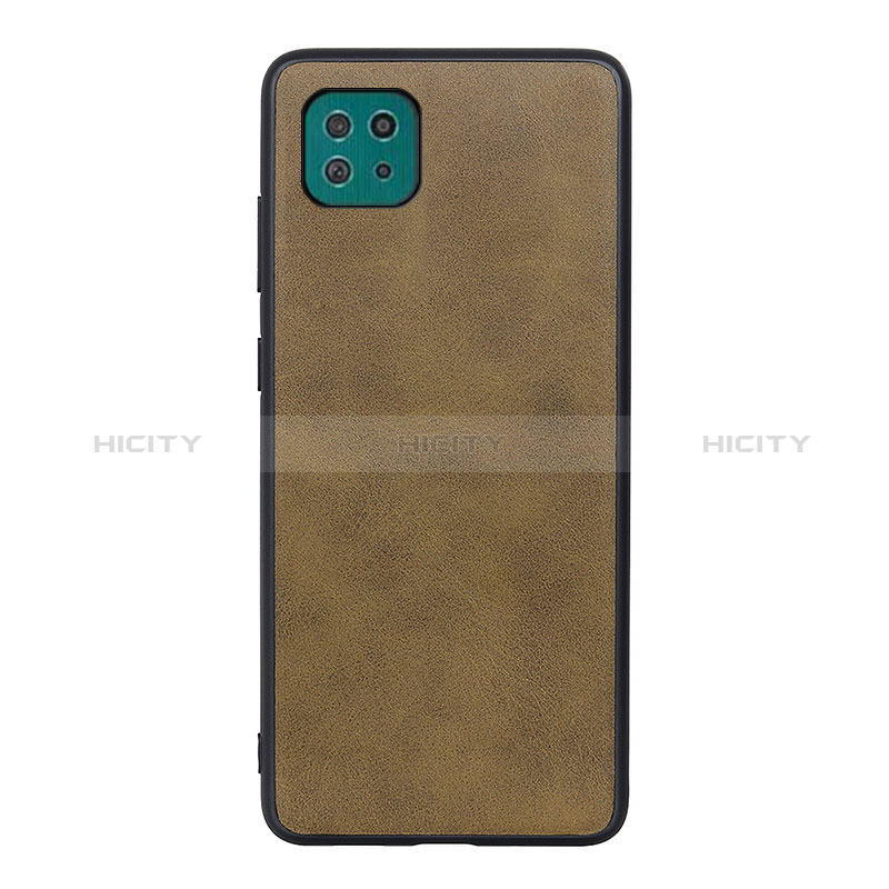 Soft Luxury Leather Snap On Case Cover B08H for Samsung Galaxy F42 5G