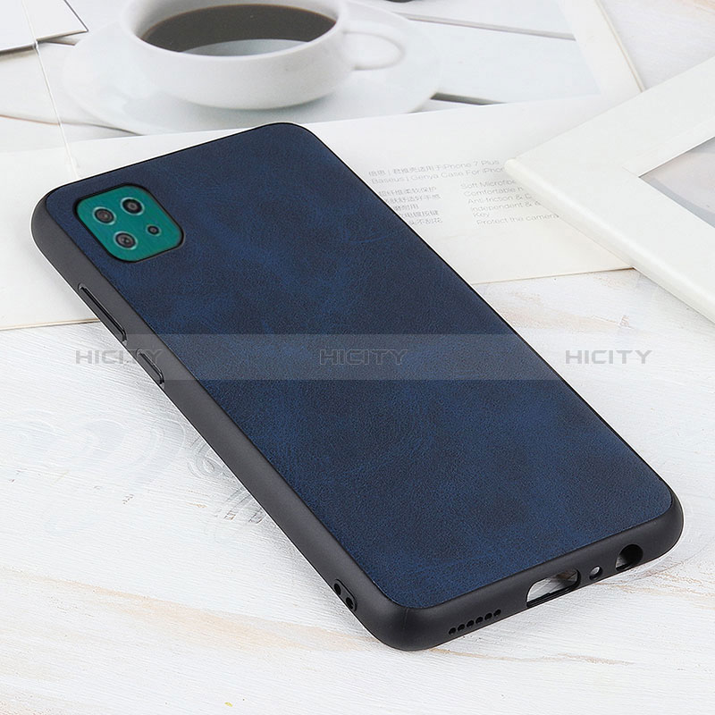 Soft Luxury Leather Snap On Case Cover B08H for Samsung Galaxy F42 5G