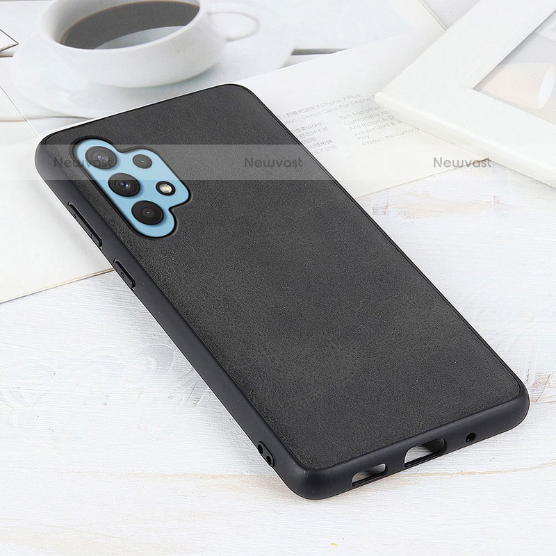 Soft Luxury Leather Snap On Case Cover B08H for Samsung Galaxy M32 5G