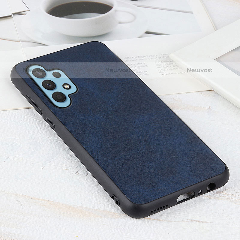 Soft Luxury Leather Snap On Case Cover B08H for Samsung Galaxy M32 5G