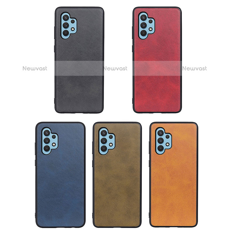 Soft Luxury Leather Snap On Case Cover B08H for Samsung Galaxy M32 5G