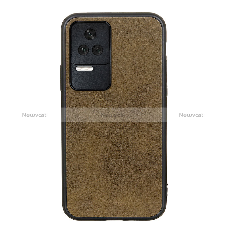 Soft Luxury Leather Snap On Case Cover B08H for Xiaomi Redmi K50 5G