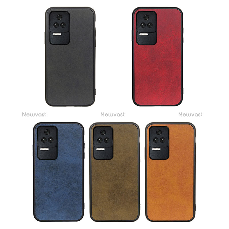 Soft Luxury Leather Snap On Case Cover B08H for Xiaomi Redmi K50 5G