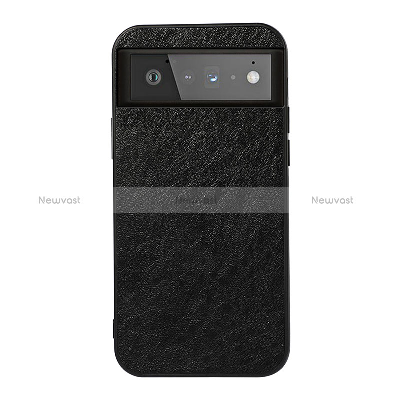 Soft Luxury Leather Snap On Case Cover B09H for Google Pixel 6 5G