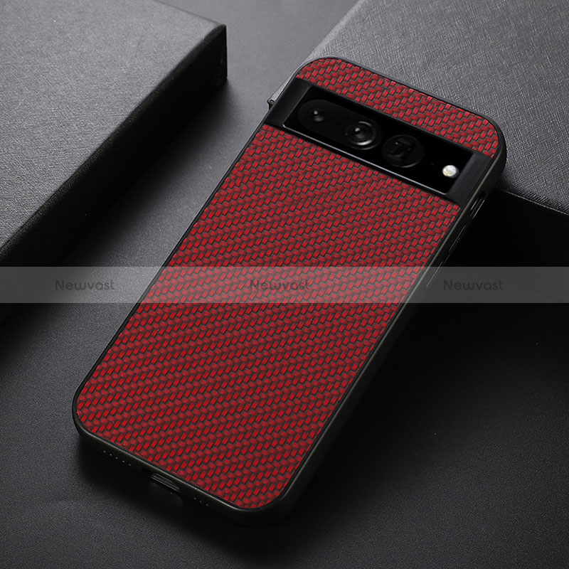 Soft Luxury Leather Snap On Case Cover B09H for Google Pixel 7 Pro 5G