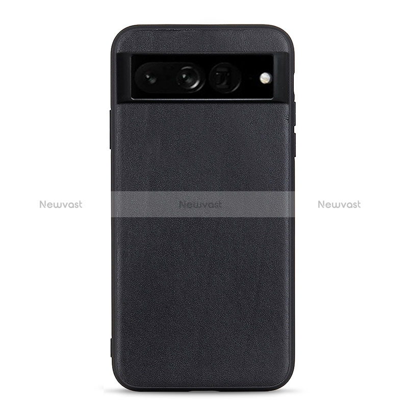 Soft Luxury Leather Snap On Case Cover B10H for Google Pixel 7 Pro 5G