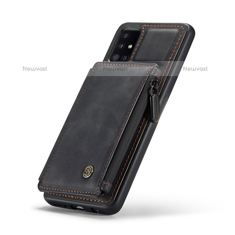 Soft Luxury Leather Snap On Case Cover C01S for Samsung Galaxy A51 4G