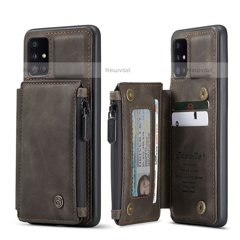 Soft Luxury Leather Snap On Case Cover C01S for Samsung Galaxy A51 4G