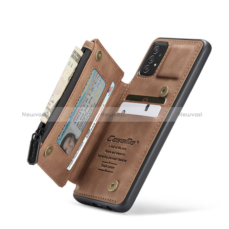 Soft Luxury Leather Snap On Case Cover C01S for Samsung Galaxy A52 4G