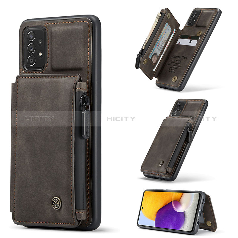 Soft Luxury Leather Snap On Case Cover C01S for Samsung Galaxy A72 4G