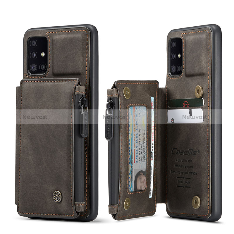 Soft Luxury Leather Snap On Case Cover C01S for Samsung Galaxy M40S