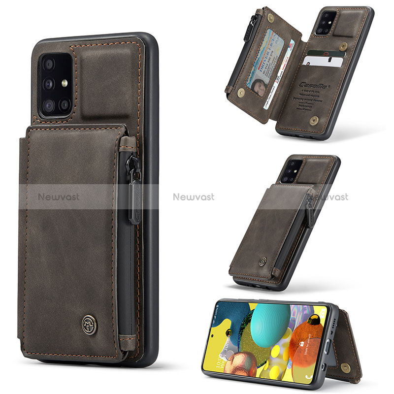 Soft Luxury Leather Snap On Case Cover C01S for Samsung Galaxy M40S