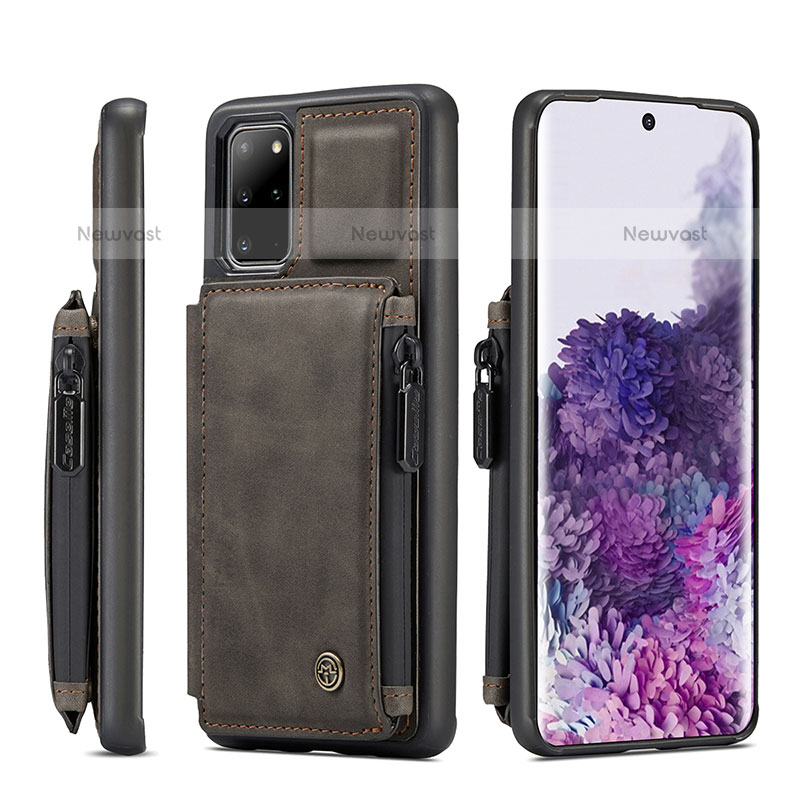 Soft Luxury Leather Snap On Case Cover C01S for Samsung Galaxy S20 Plus 5G