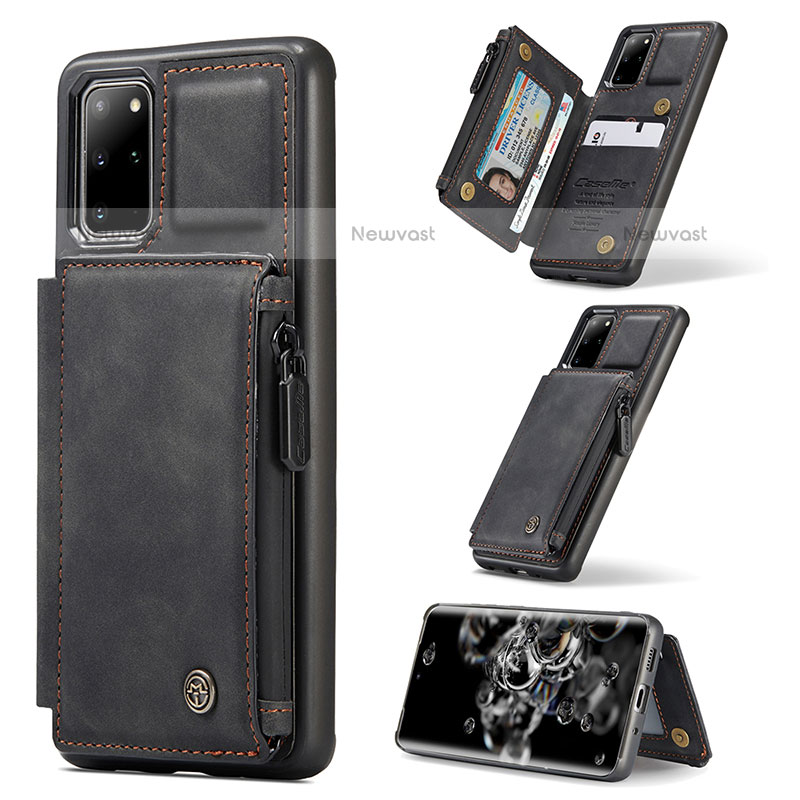 Soft Luxury Leather Snap On Case Cover C01S for Samsung Galaxy S20 Plus