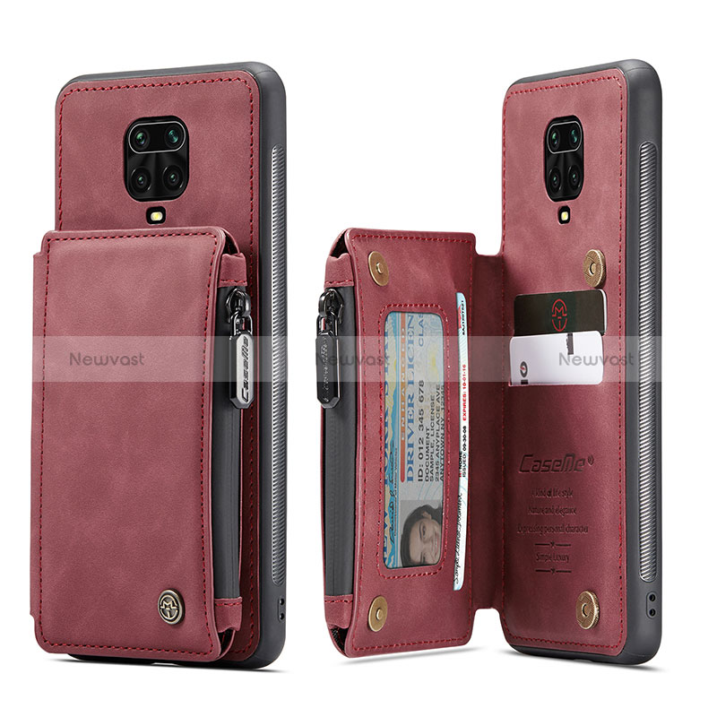 Soft Luxury Leather Snap On Case Cover C01S for Xiaomi Redmi Note 9 Pro Max