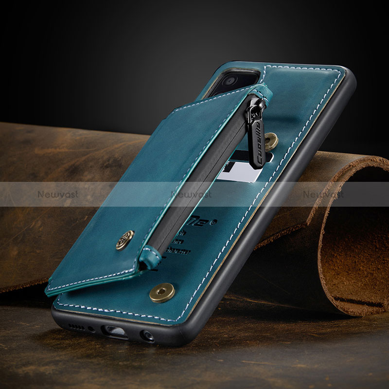 Soft Luxury Leather Snap On Case Cover C02S for Samsung Galaxy A52 5G