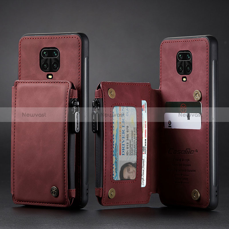 Soft Luxury Leather Snap On Case Cover C02S for Xiaomi Redmi Note 9S