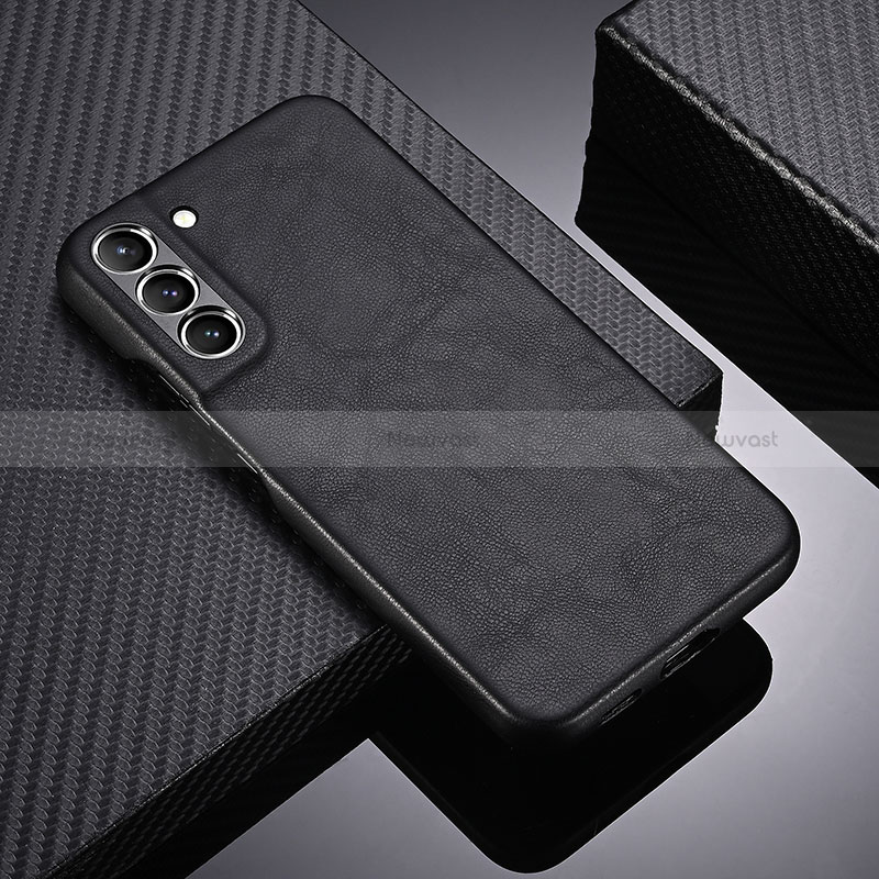 Soft Luxury Leather Snap On Case Cover C05 for Samsung Galaxy S22 Plus 5G