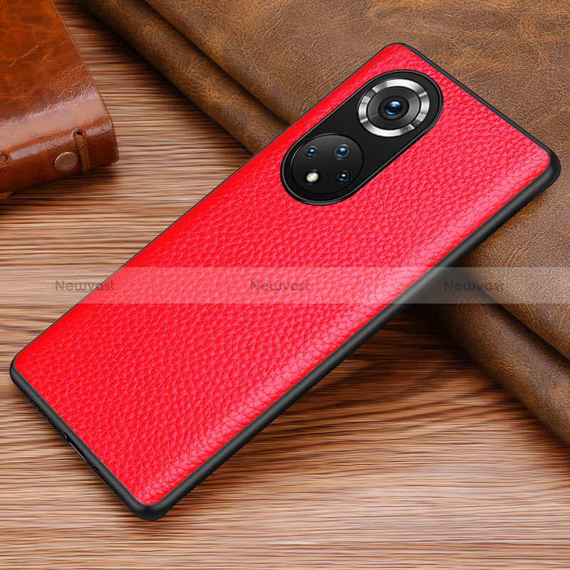 Soft Luxury Leather Snap On Case Cover DL1 for Huawei Honor 50 5G