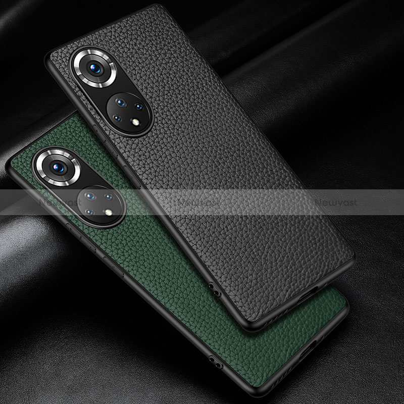 Soft Luxury Leather Snap On Case Cover DL1 for Huawei Honor 50 Pro 5G