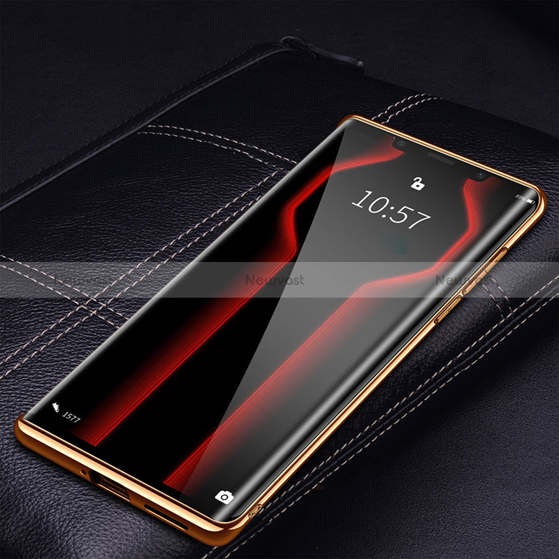 Soft Luxury Leather Snap On Case Cover DL1 for Huawei Mate 50 RS