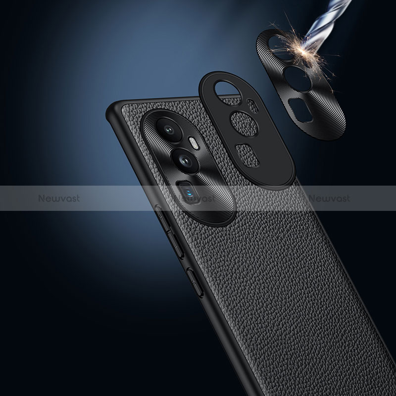 Soft Luxury Leather Snap On Case Cover DL1 for Oppo Reno10 Pro+ Plus 5G