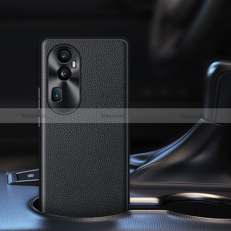 Soft Luxury Leather Snap On Case Cover DL1 for Oppo Reno10 Pro+ Plus 5G