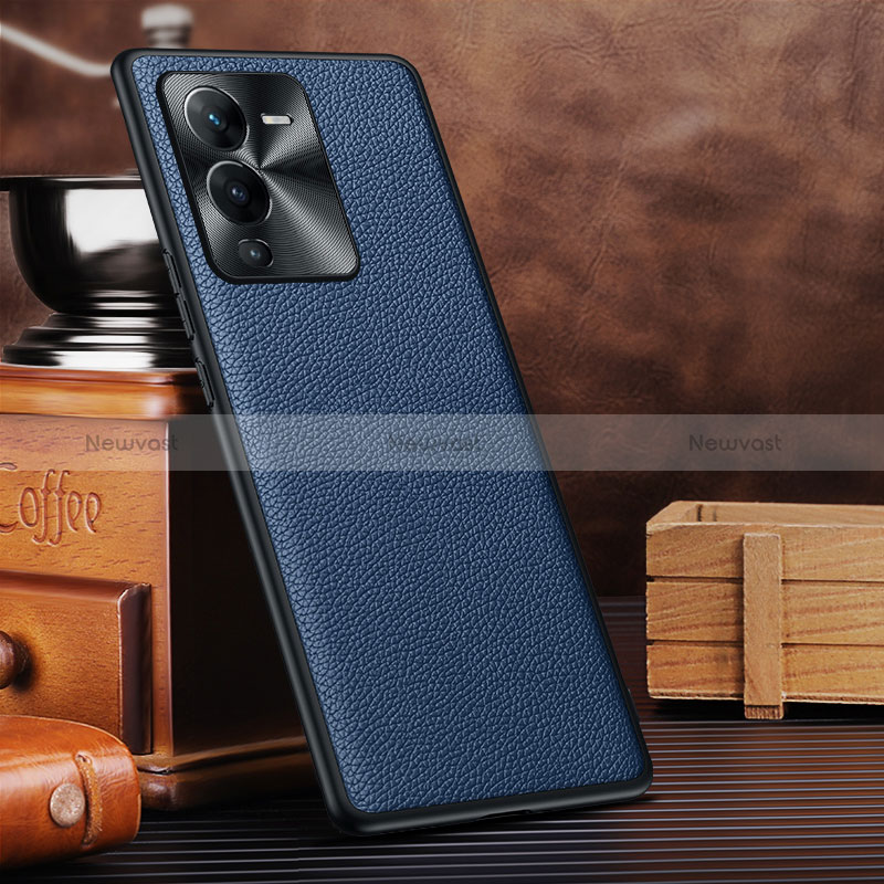 Soft Luxury Leather Snap On Case Cover DL1 for Vivo V25 Pro 5G