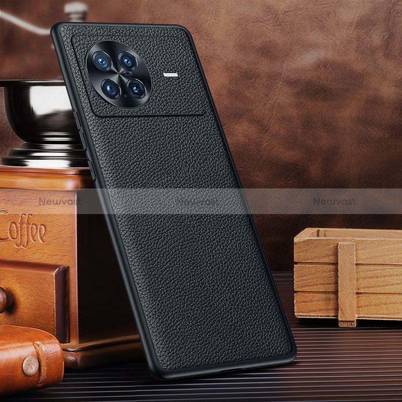 Soft Luxury Leather Snap On Case Cover DL1 for Vivo X Note Black