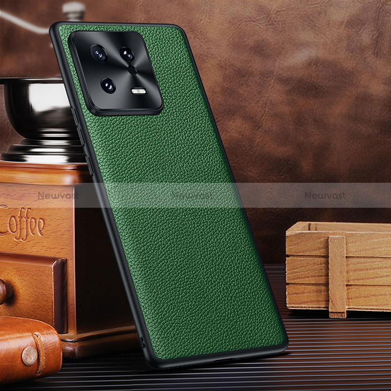 Soft Luxury Leather Snap On Case Cover DL1 for Xiaomi Mi 13 5G