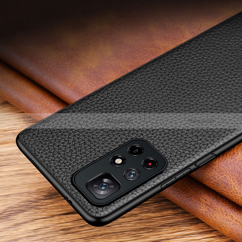 Soft Luxury Leather Snap On Case Cover DL1 for Xiaomi Redmi Note 11 5G