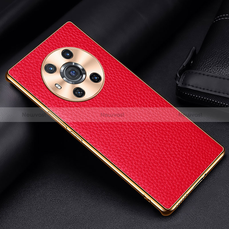 Soft Luxury Leather Snap On Case Cover DL2 for Huawei Honor Magic3 5G