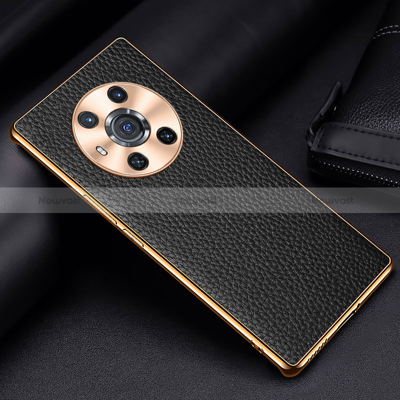 Soft Luxury Leather Snap On Case Cover DL2 for Huawei Honor Magic3 5G