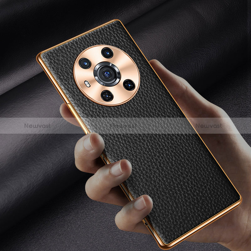 Soft Luxury Leather Snap On Case Cover DL2 for Huawei Honor Magic3 5G