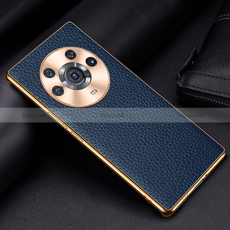 Soft Luxury Leather Snap On Case Cover DL2 for Huawei Honor Magic3 Pro 5G