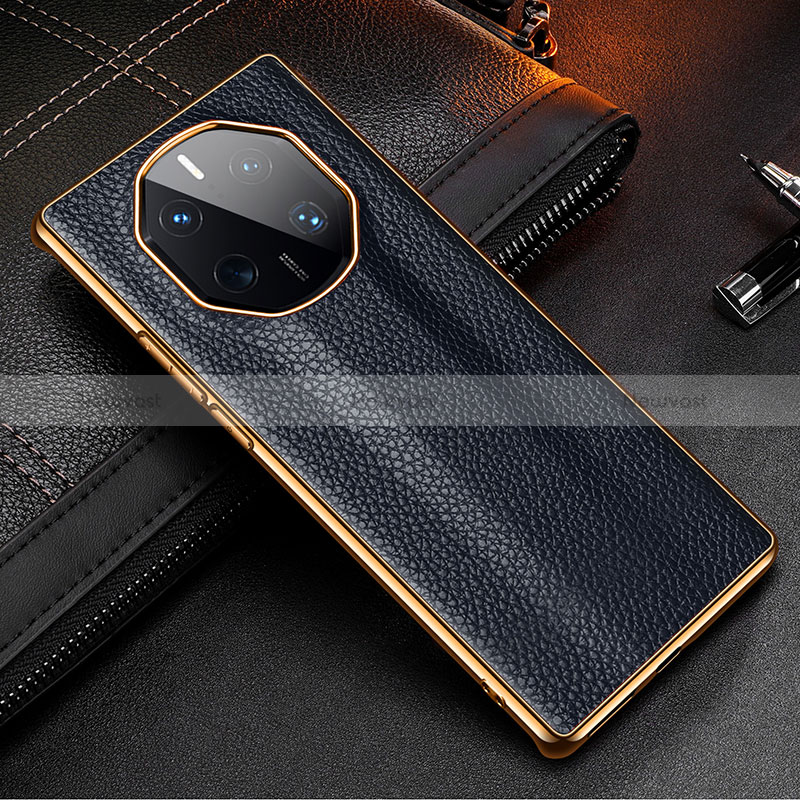 Soft Luxury Leather Snap On Case Cover DL2 for Huawei Mate 50 RS