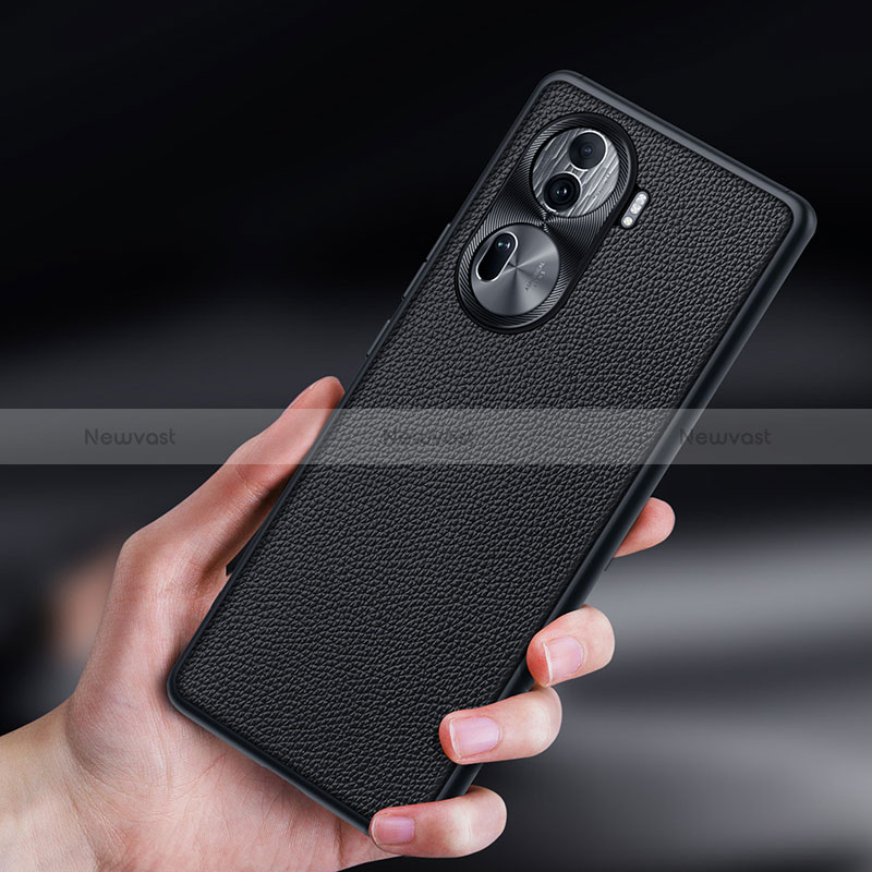 Soft Luxury Leather Snap On Case Cover DL2 for Oppo Reno11 Pro 5G