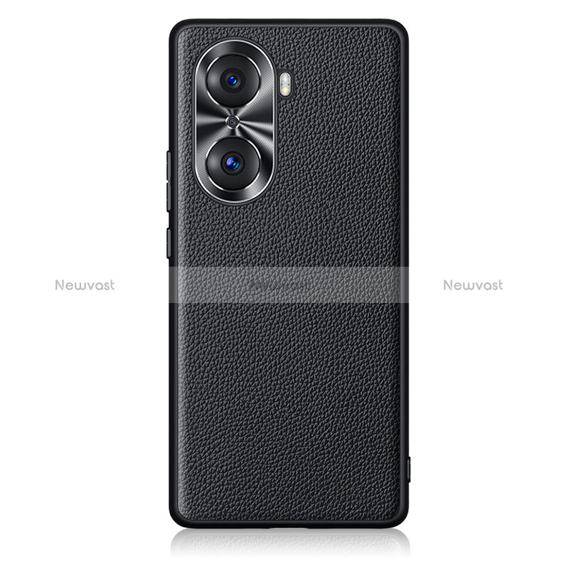 Soft Luxury Leather Snap On Case Cover DL3 for Huawei Honor 60 5G