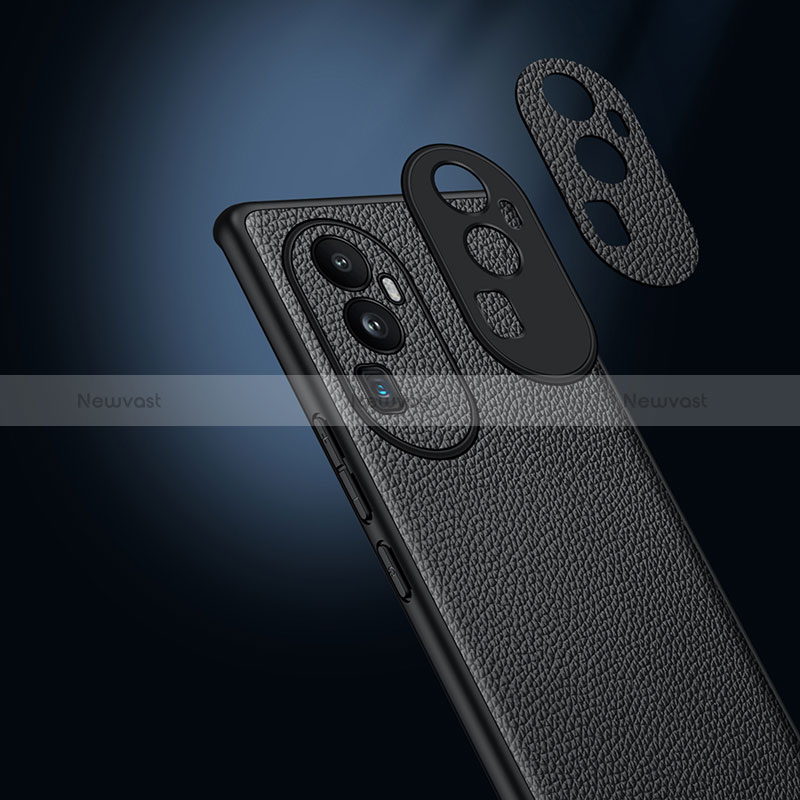 Soft Luxury Leather Snap On Case Cover DL3 for Oppo Reno10 Pro+ Plus 5G