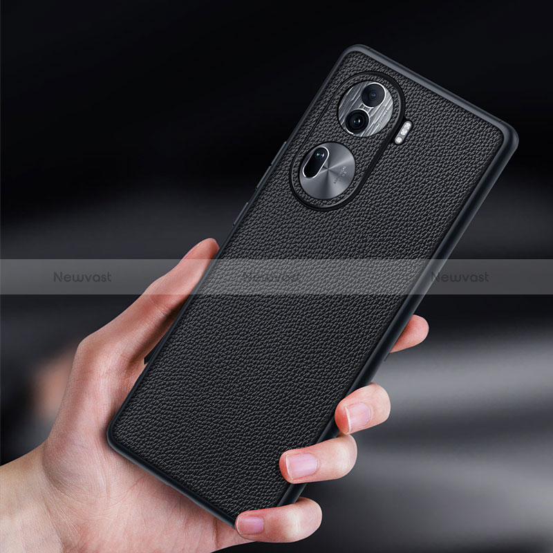 Soft Luxury Leather Snap On Case Cover DL3 for Oppo Reno11 Pro 5G