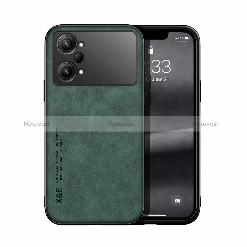 Soft Luxury Leather Snap On Case Cover DY1 for Oppo K10 Pro 5G Green