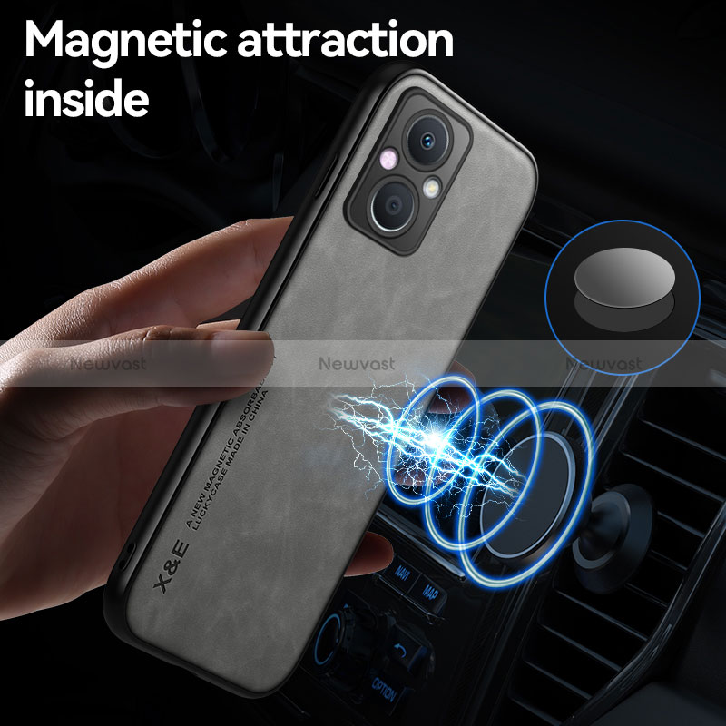 Soft Luxury Leather Snap On Case Cover DY1 for Oppo Reno7 Lite 5G