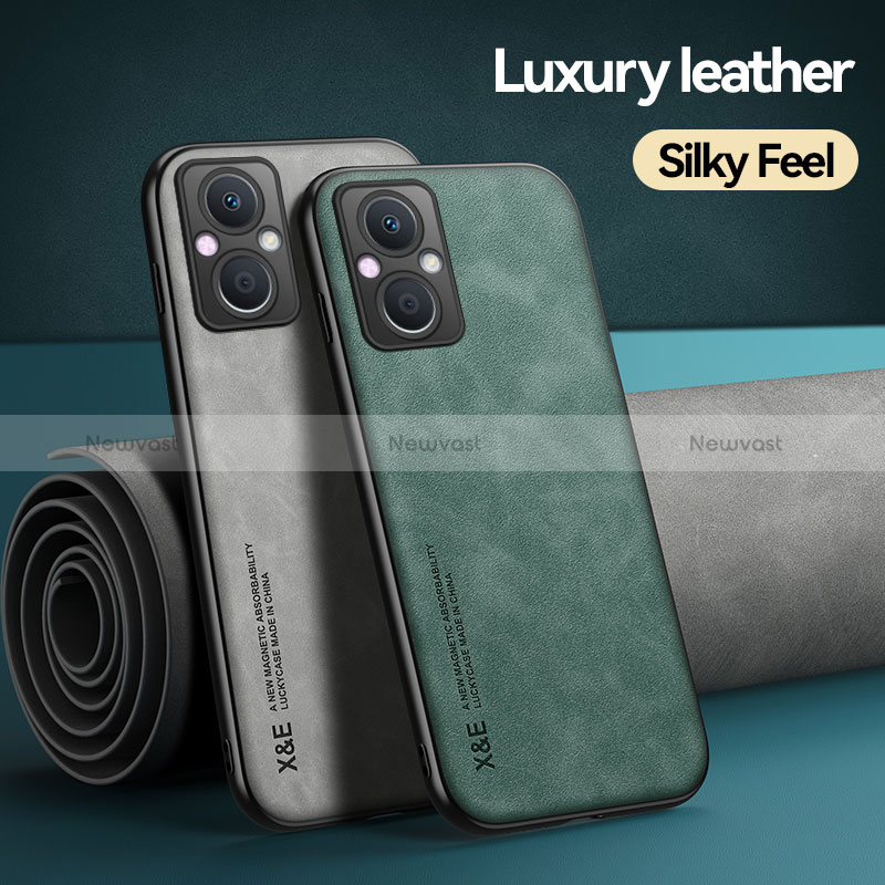 Soft Luxury Leather Snap On Case Cover DY1 for Oppo Reno8 Lite 5G