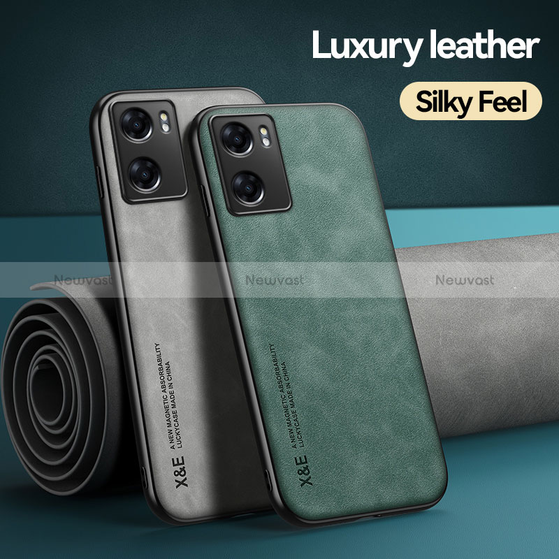 Soft Luxury Leather Snap On Case Cover DY2 for Oppo A77 4G