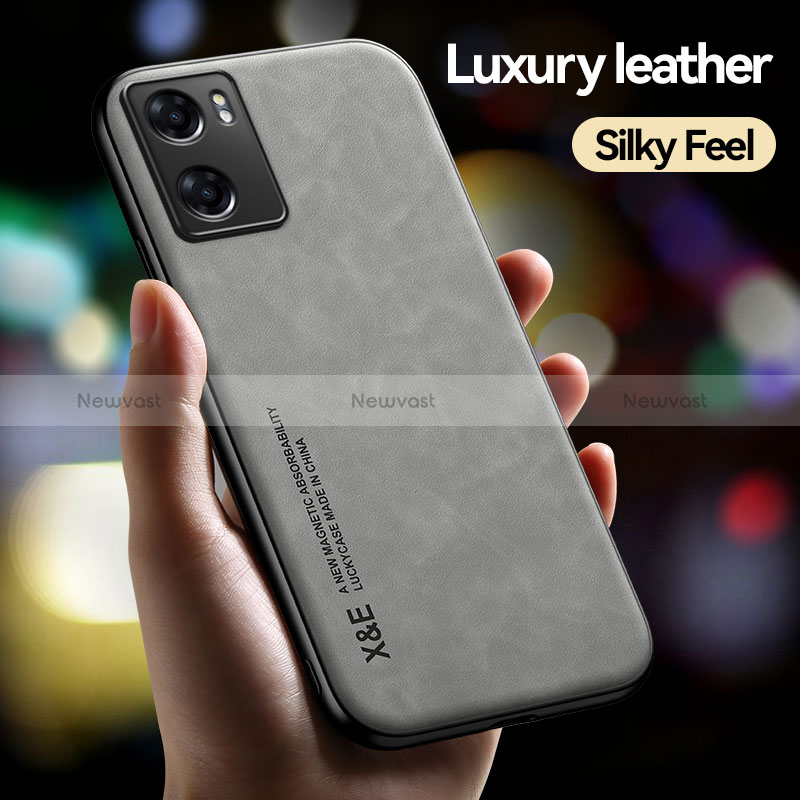 Soft Luxury Leather Snap On Case Cover DY2 for Oppo A77 4G