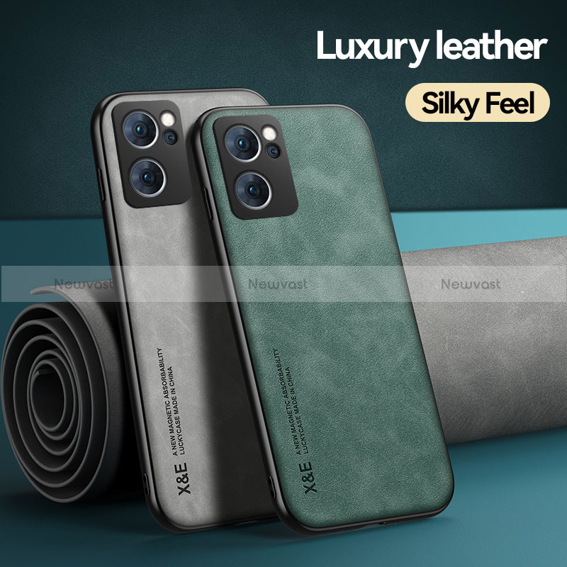 Soft Luxury Leather Snap On Case Cover DY2 for Oppo Find X5 Lite 5G