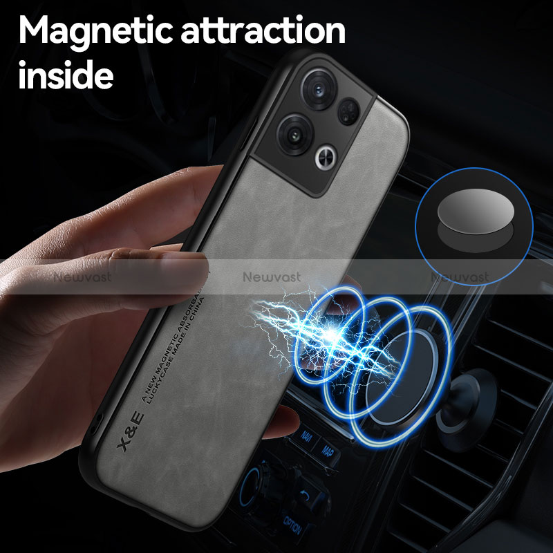 Soft Luxury Leather Snap On Case Cover DY2 for Oppo Reno8 5G